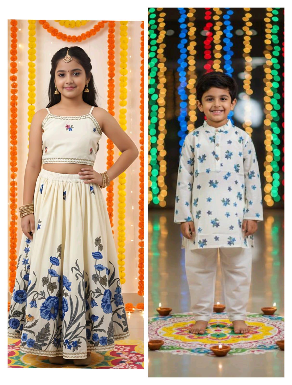Cotton Boys Salwar Kameez, Indian Toddler Dress Set