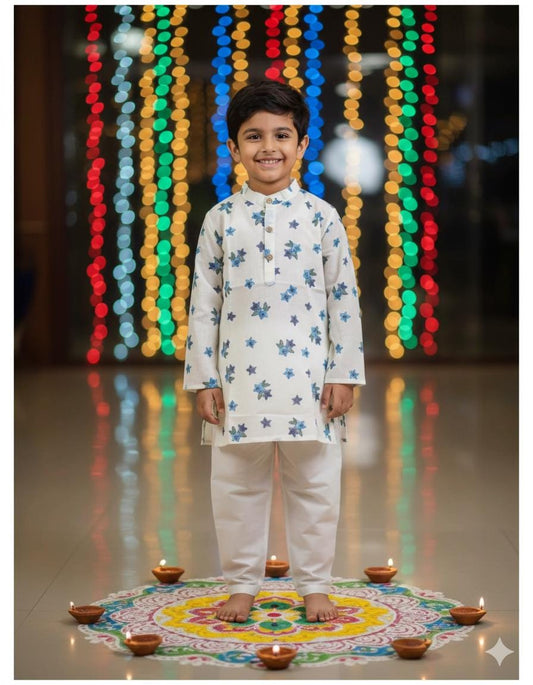 Cotton Boys Salwar Kameez, Indian Toddler Dress Set